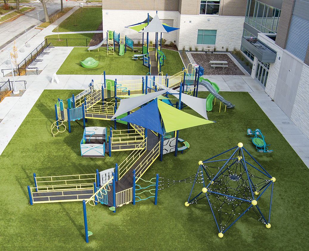 School Playgrounds: McKinley Elementary - Wauwatosa, WI